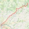 Trace GPS Bourges - Sancerre, itinéraire, parcours