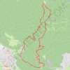 Trace GPS Promenade au Saint Mont, itinéraire, parcours