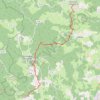 Trace GPS Saint-Jean-Soleymieux - Montarcher, itinéraire, parcours