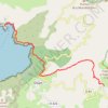 Trace GPS Mare e Monti - De Girolata à Curzu variante par la côte, itinéraire, parcours