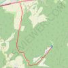 Trace GPS Leuzeu par Fleurey, itinéraire, parcours