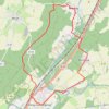 Trace GPS Sous-bois et monuments de la vallée de l'Ognon, itinéraire, parcours