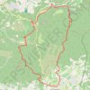 Trace GPS Randonnée Lubéron - sentier N°10 - Lourmarin, itinéraire, parcours