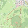 Trace GPS Lapoutroie - La Tour du Faudé, itinéraire, parcours