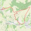 Trace GPS Le Montant Blanc - Canaples, itinéraire, parcours