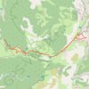 Trace GPS Hauts Plateaux par la Plaine de la Queyrie, itinéraire, parcours
