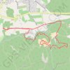 Trace GPS Colorado provençal, itinéraire, parcours