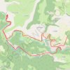 Trace GPS La Gironie (Cañon de l'Alzou), itinéraire, parcours