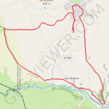 Trace GPS Balade des dolmens, itinéraire, parcours