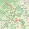 Trace GPS Bourbach-le-Haut vers Guevenatten, itinéraire, parcours