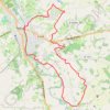 Trace GPS Nérac, via Puy Fort Eguille et Nazareth, itinéraire, parcours