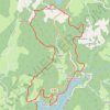 Trace GPS Entre lac et étang - Saint-Hilaire-les-Courbes, itinéraire, parcours