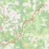 Trace GPS La Roche - Aumont-Aubrac, itinéraire, parcours