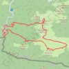 Trace GPS Pic de Bizkarze & Pellusagaïne en circuit depuis la RD 18, itinéraire, parcours
