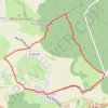 Trace GPS Circuit du mont Dauphin - Colembert, itinéraire, parcours
