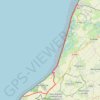 Trace GPS De Cayeux à Mers-les-Bains, itinéraire, parcours