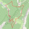 Trace GPS Saint-Même - Pas du Ruat - Pas de la Mort - Pré Practel, itinéraire, parcours