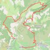 Trace GPS Le Mont Baudille, itinéraire, parcours