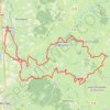 Trace GPS Rando à Montceaux-l'Étoile - La Fontaine, itinéraire, parcours