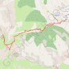 Trace GPS Pointe de Rasis - randonnée pédestre / alpine, itinéraire, parcours