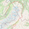 Trace GPS Courmayeur - Champex - Chamonix (CCC), itinéraire, parcours