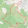 Trace GPS Trets - Massif du Régagnas, itinéraire, parcours