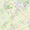 Trace GPS Autour du château d'Assignies à Tourmignies, itinéraire, parcours