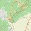 Trace GPS Guebwiller - Circuit du Bollenberg, itinéraire, parcours