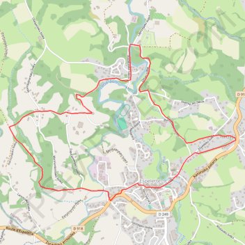 Trace GPS De la Nive à la Nivelle des familles - Espelette, itinéraire, parcours