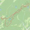 Trace GPS Val d'Argent - La Pierre des Trois Bans, itinéraire, parcours