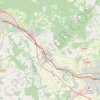 Trace GPS 15 Vierzon-Bourges: 33.90 km, itinéraire, parcours