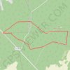 Trace GPS Du Poteau du Grand Maître au Mont Pagnotte - Forêt d'Halutte, itinéraire, parcours