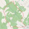 Trace GPS Le Chapeau du Gendarme du Toufache, itinéraire, parcours