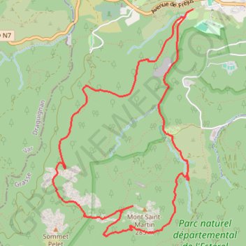 Trace GPS Mont-Saint-Martin, itinéraire, parcours