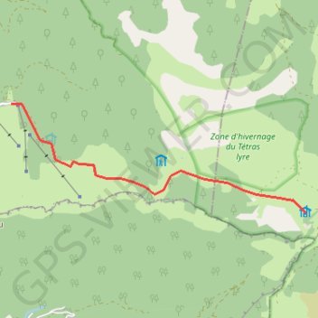 Trace GPS GTV1, itinéraire, parcours