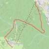 Trace GPS Superbagnères depuis Bagnères-de-Luchon par le chemin de la crémaillère, itinéraire, parcours