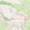 Trace GPS GR58 - Saint Véran-Refuge Agnel par Pic Caramantran, itinéraire, parcours