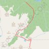 Trace GPS Tuc de Cauilha par les estanhs de Cauilha, itinéraire, parcours
