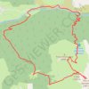 Trace GPS Tête de Barbalon en traversée Est-Ouest, itinéraire, parcours