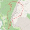 Trace GPS Pointe d'Andey - Petit-Bornand-les-Glières, itinéraire, parcours