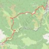 Trace GPS Stevenson - Labastide Puylaurent - Chasseradès, itinéraire, parcours