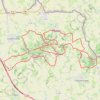 Trace GPS Mont des Cats - Mont Noir - Boeschepe, itinéraire, parcours