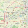 Trace GPS Canal de la Bruche - Strasbourg - Duttlelheim, itinéraire, parcours
