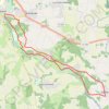 Trace GPS La vallée de l'Oust - circuit nord - Josselin, itinéraire, parcours