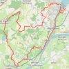 Trace GPS Boucle autour du Maine, itinéraire, parcours