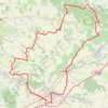 Trace GPS Saint-Sul, Buzet, Sivens, Rabastens, itinéraire, parcours