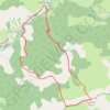 Trace GPS Ubaye-Mirandol-Plateau des Bouchiers-Crête de Mastretas, itinéraire, parcours
