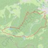 Trace GPS Le Lac de Lachtelweiher et la source de la Doller, itinéraire, parcours