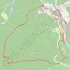 Trace GPS Les cascades de Sautadet, itinéraire, parcours
