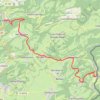 Trace GPS Saint Hippolyte - Goumois, itinéraire, parcours